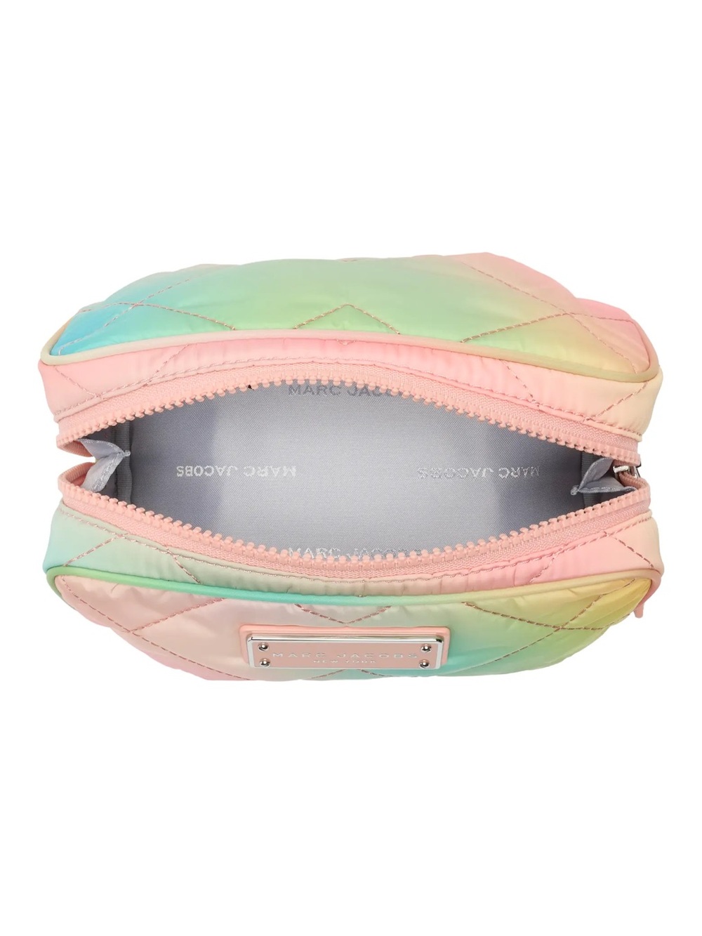Marc Jacobs Pastel Quilted Gradient Cosmetic Case Pouch - Picture 4 of 5